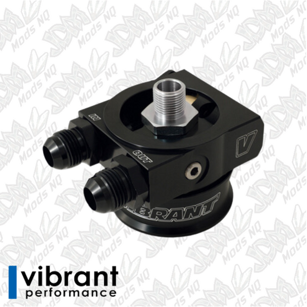 Vibrant Thermostatic Oil Cooler Sandwich Adapter Kit