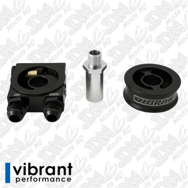 Vibrant Thermostatic Oil Cooler Sandwich Adapter Kit