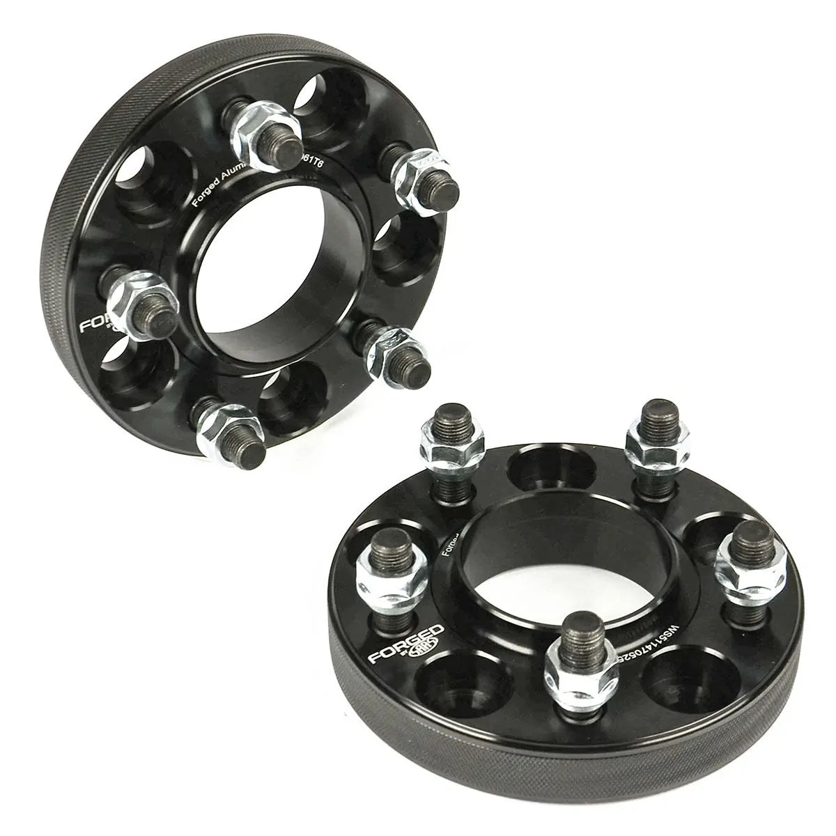 SAAS Ford EA-FG 25mm Wheel Spacers Forged HubCentric 5x114.3 PCD 70.5 Bore WS511470525 - view 1