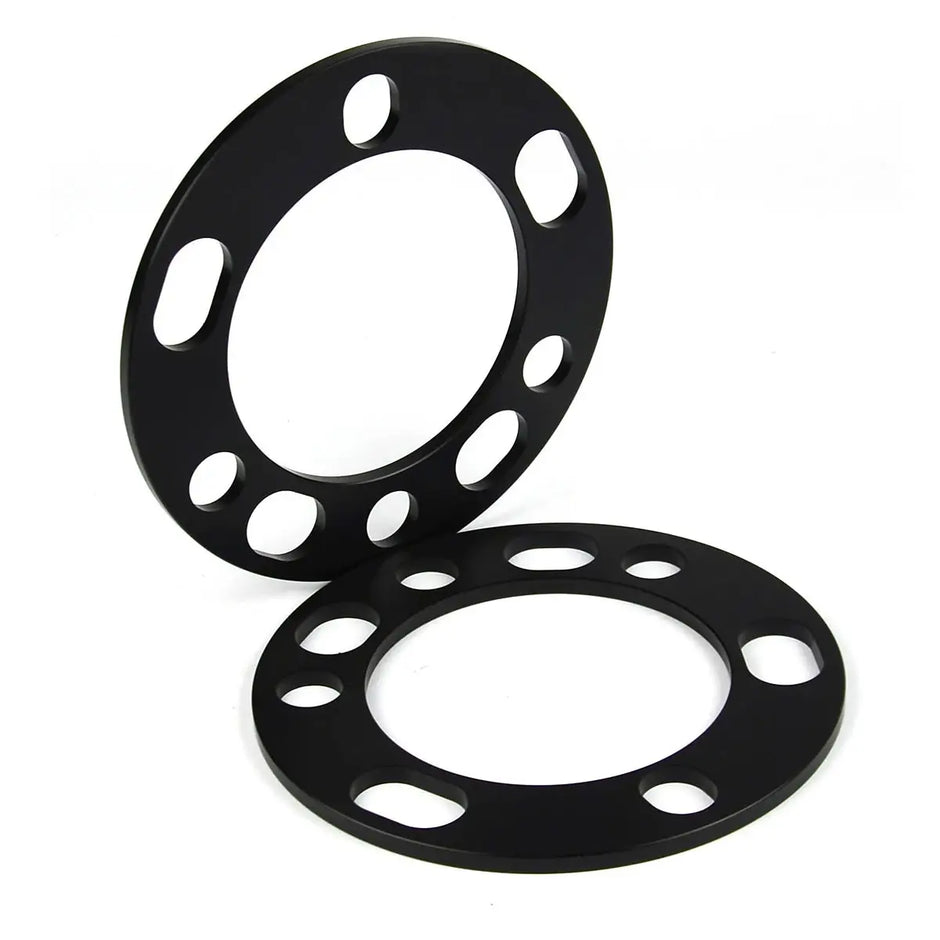 SAAS Wheel Spacer Pair Universal 6 Stud 6mm Black WS6006B - view 2