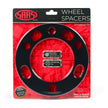 SAAS Wheel Spacer Pair Universal 6 Stud 12mm Black WS6012B - view 1