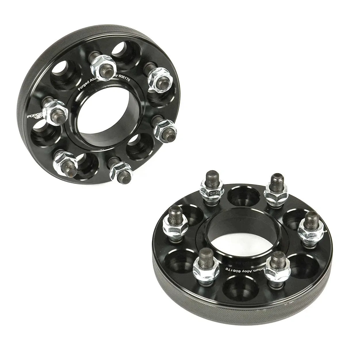 SAAS Wheel Spacers Forged HubCentric 6x114.3 PCD 66.1 Bore 25mm Thick WS611466125 - view 1