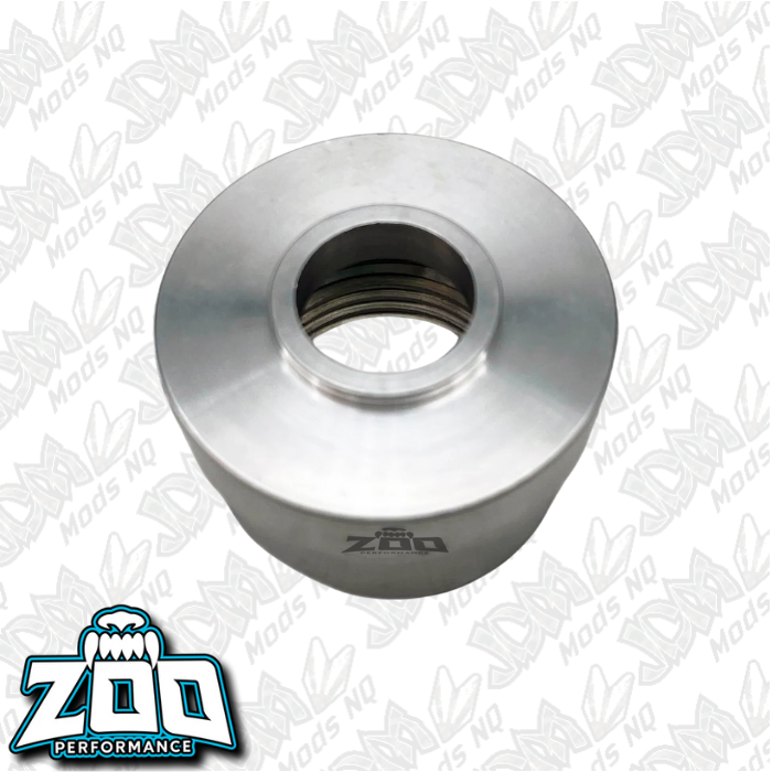 Zoo Performance -AN Weld on Female Bung - Aluminium (Circle Head)