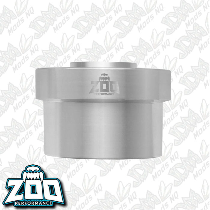 Zoo Performance -AN Weld on Female Bung - Aluminium (Circle Head)