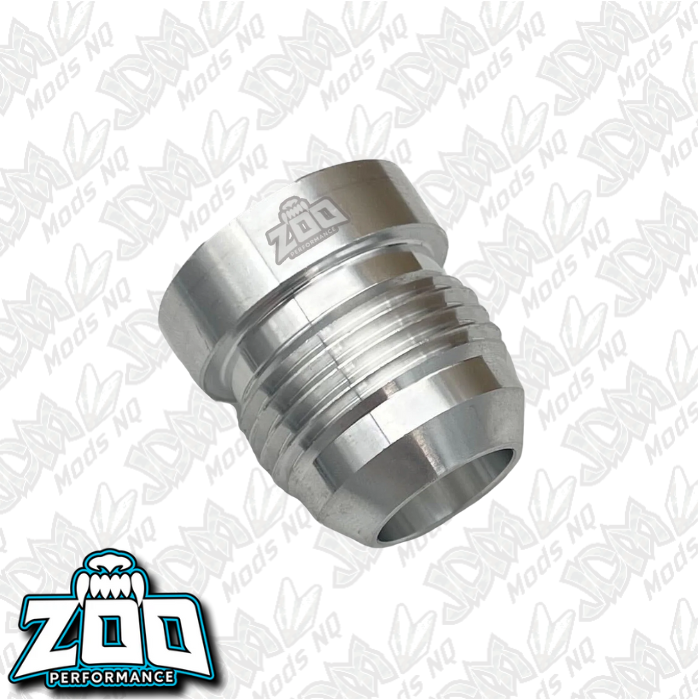 Zoo Performance -AN Weld on Male Bung - Aluminium (Circle Head)