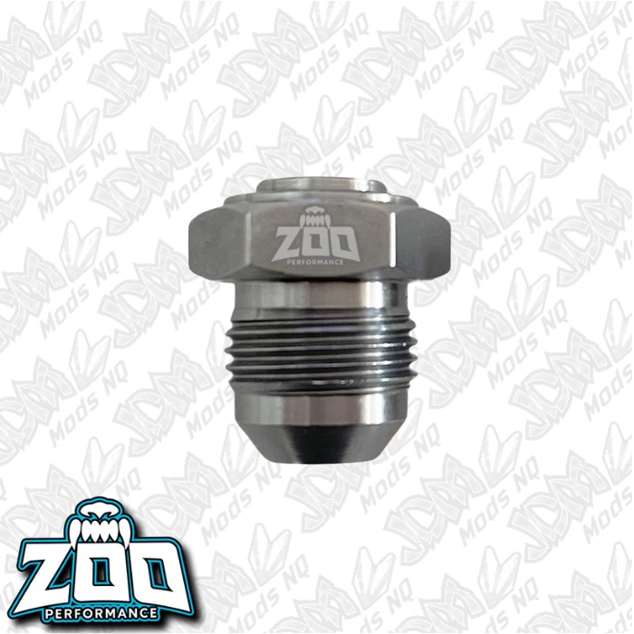Zoo Performance -AN Weld on Male Bung - Steel (Hex Head)