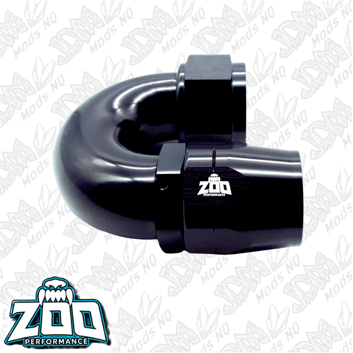 Zoo Performance 100 Series 180 Deg Hose Ends (Cutter)