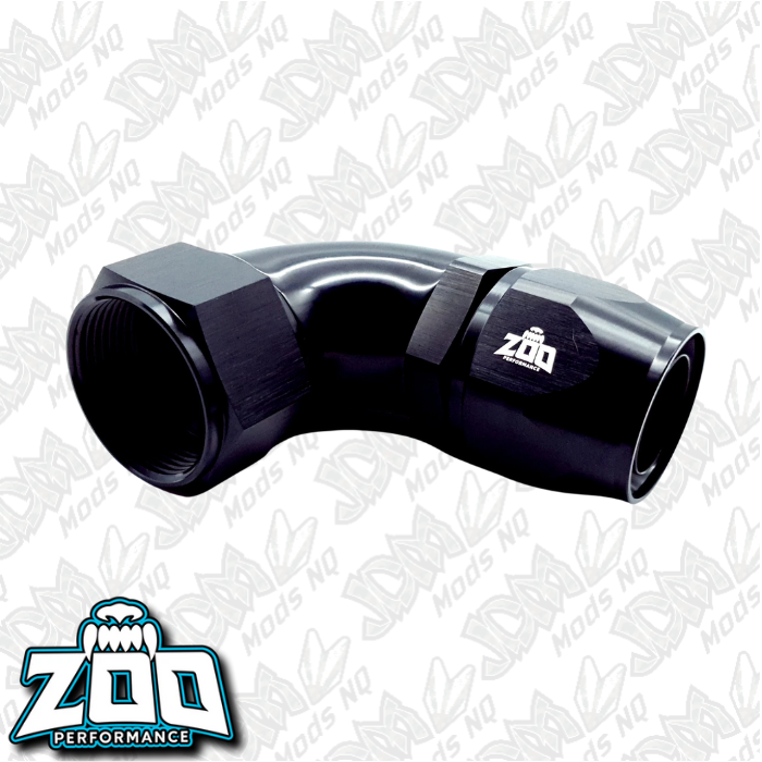Zoo Performance 100 Series 90 Deg Hose Ends (Cutter)