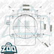 Zoo Performance 108mm LS Cable Billet Throttle Body