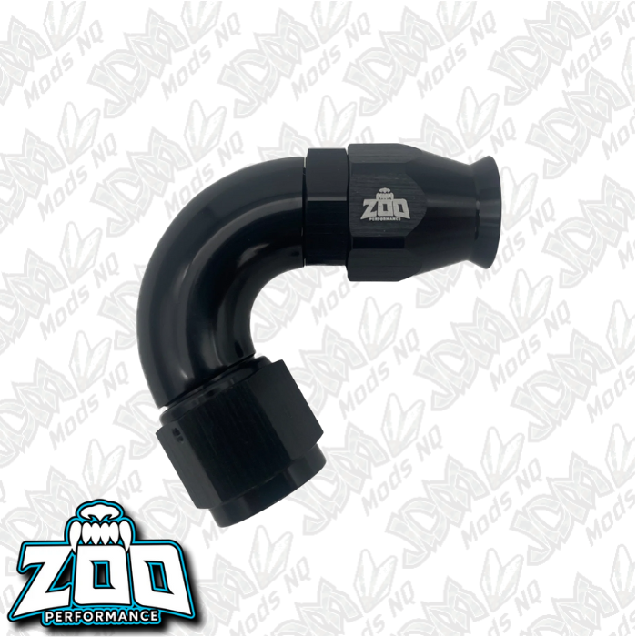 Zoo Performance 200 Series PTFE 120 Deg Hose Ends (Teflon)