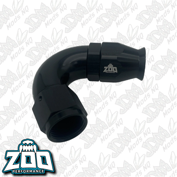 Zoo Performance 200 Series PTFE 120 Deg Hose Ends (Teflon)