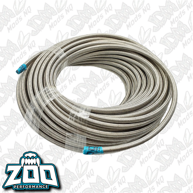 Zoo Performance 200 Series PTFE (Teflon) Hose - Stainless Steel Braid