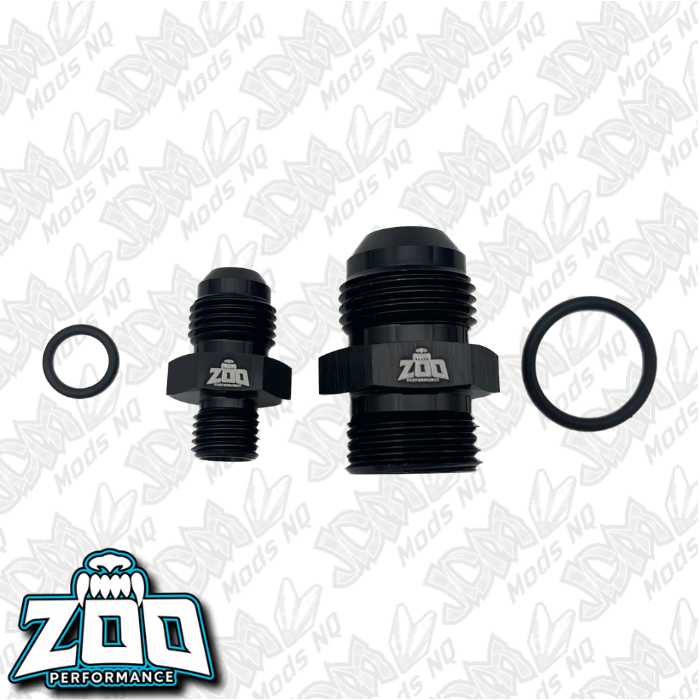 Zoo Performance AN-12 to ORB Adaptor with O-Ring