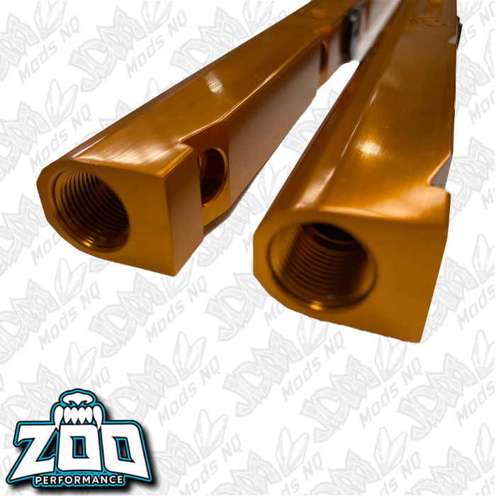 Zoo Performance LS1 Fuel Rails - Gold