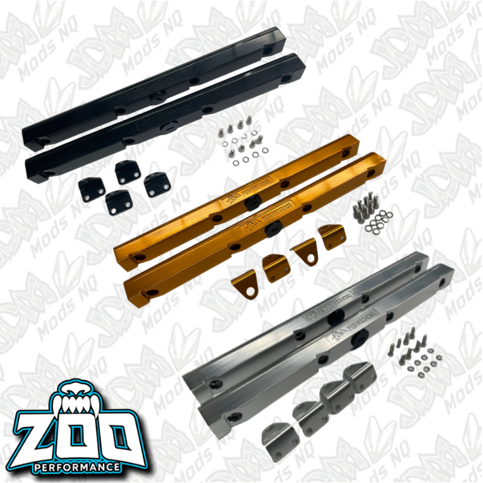 Zoo Performance LS1 Fuel Rails (Gold, Black, Silver)