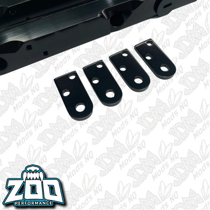 Zoo Performance LS2 Fuel Rails - Black