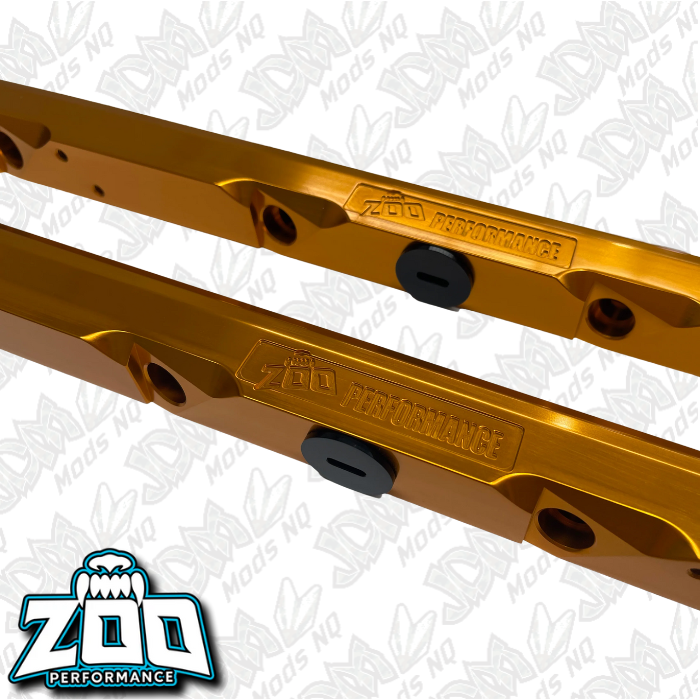 Zoo Performance LS2 Fuel Rails - Gold