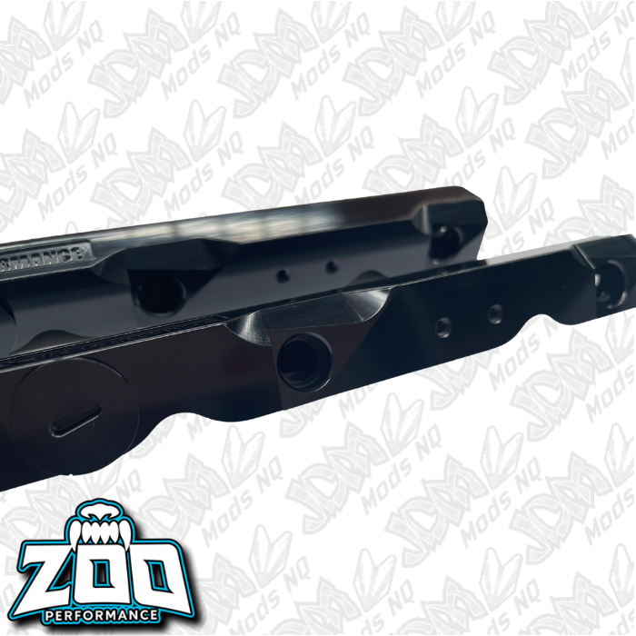 Zoo Performance LS3 Fuel Rails - Black