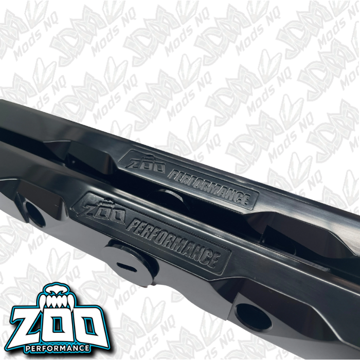 Zoo Performance LS3 Fuel Rails - Black