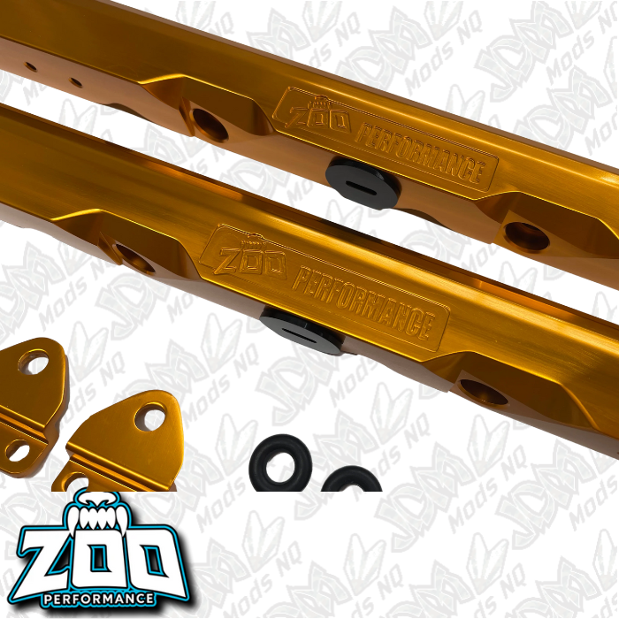 Zoo Performance LS3 Fuel Rails - Gold