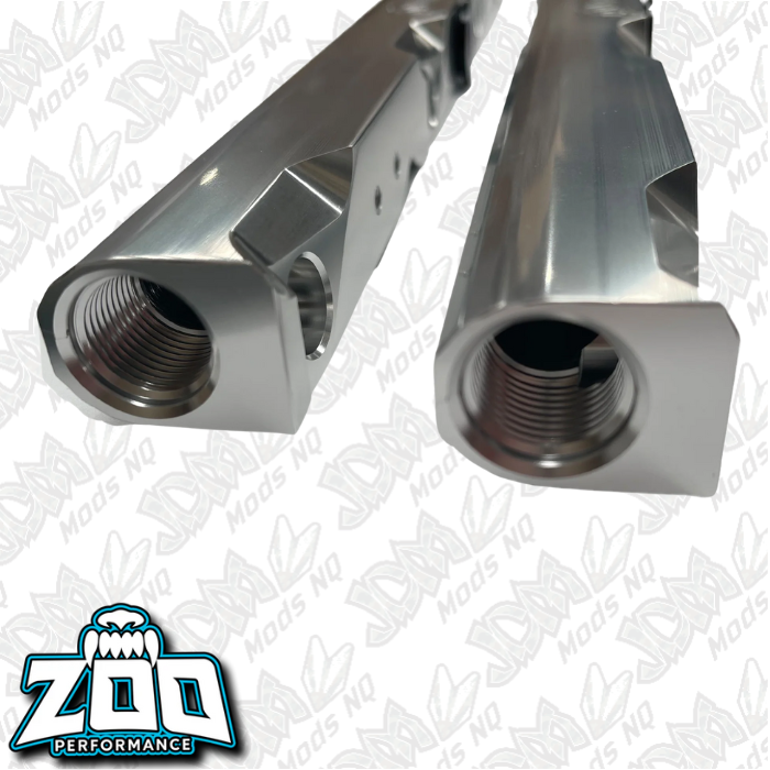 Zoo Performance LS3 Fuel Rails - Silver