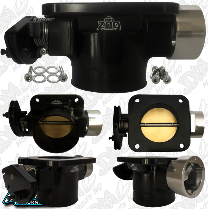 Zoo Performance Nissan S13 SR20 76mm Black Throttle Body