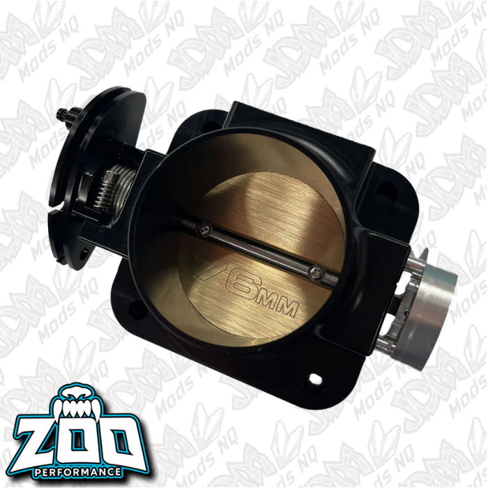 Zoo Performance Nissan S14 SR20 76mm Black Throttle Body