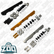 Zoo Performance Nissan SR20 Fuel Rail (Gold, Black, Silver)