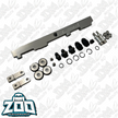 Zoo Performance Nissan SR20 Fuel Rail - Silver