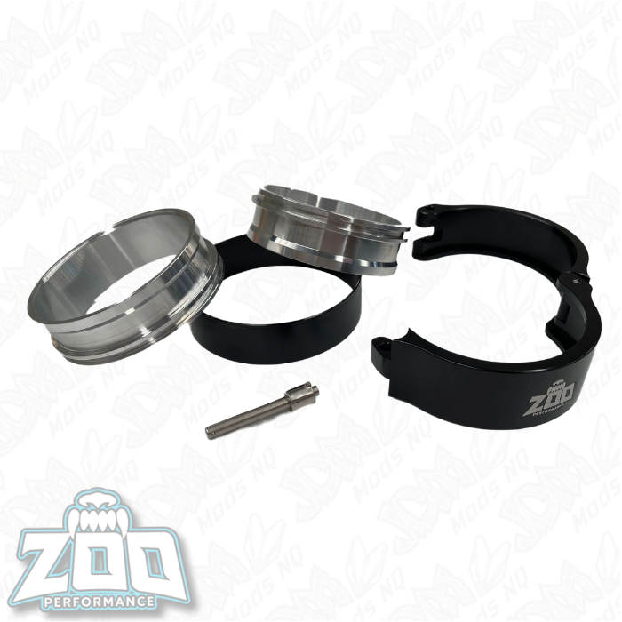 Zoo Performance Quick Release Intercooler / Boost Clamps - Black