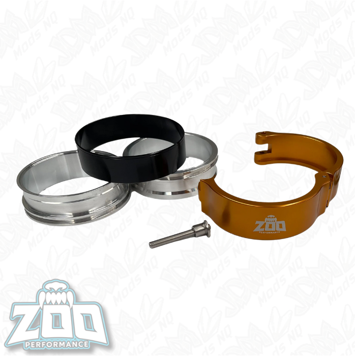 Zoo Performance Quick Release Intercooler / Boost Clamps - Gold