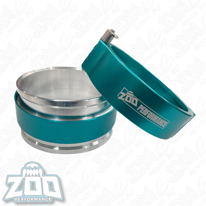 Zoo Performance Quick Release Intercooler / Boost Clamps - Teal