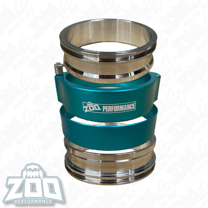 Zoo Performance Quick Release Intercooler / Boost Clamps - Teal