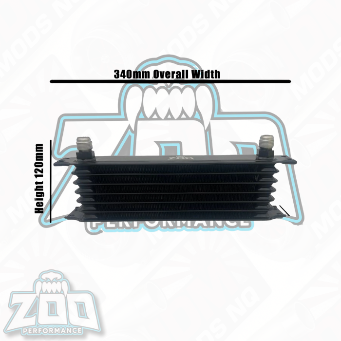 Zoo Performance RB Oil Cooler Kit - 7 Row