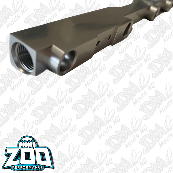 Zoo Performance Toyota 2JZ Fuel Rail - Silver
