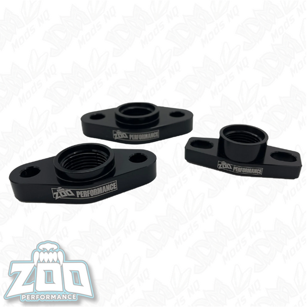 Zoo Performance Turbo Oil Drain Adapter with O-Ring Seal