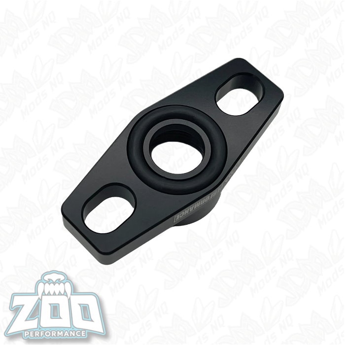 Zoo Performance Turbo Oil Drain Adapter with O-Ring Seal