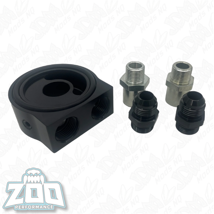 Zoo Performance Universal Billet Oil Cooler Sandwich Plate