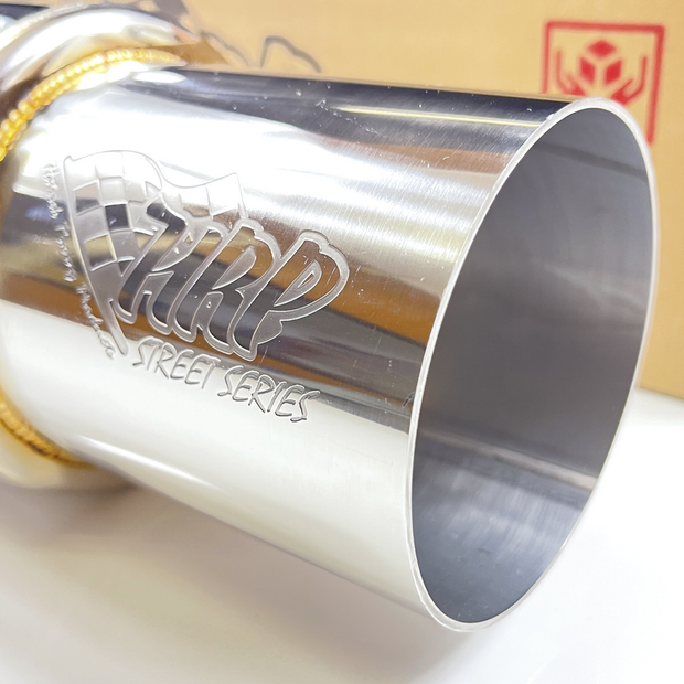 HRP Cannon Muffler (Polished Tip) 2" Inlet, 3.5" Tip