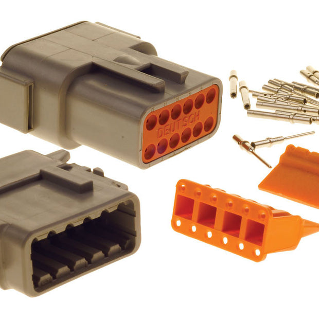 Raceworks Deutsch DTM 12-Way Connector Kit CPS-123