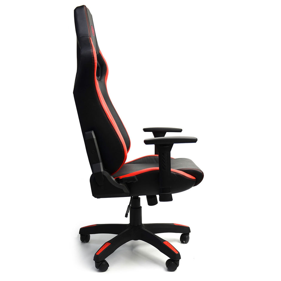 Executive Office Chair Black with Red Accents Gaming – JDM Mods NQ