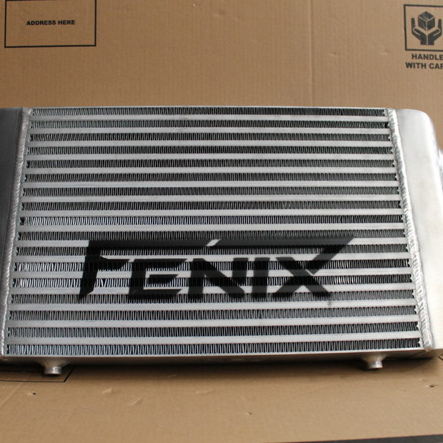 Bar & Plate Intercooler (Core Size 300x450x76mm. 2.5" Outlets Same Side)
