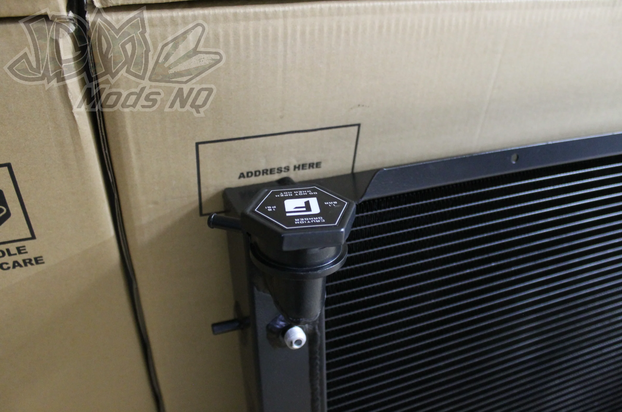 FENIX Holden VB-VC-VH-VK LS1 Conversion Full Alloy Performance Radiator - Black
