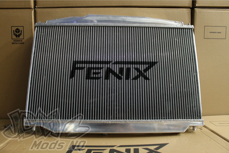Toyota Soarer UZZ30 - UZZ32R 1UZFE / Lexus SC400 UZZ31R Full Aluminium Performance Radiator Polished
