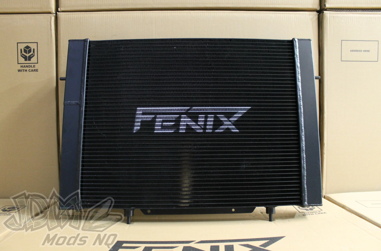 FENIX Holden VB-VC-VH-VK LS1 Conversion Full Alloy Performance Radiator - Black