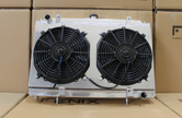 Nissan Silvia S14/S15 SR20DET Full Alloy Performance Radiator & Fan Shroud Kit