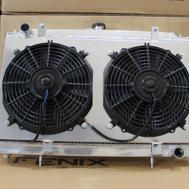 Nissan Silvia S14/S15 SR20DET Full Alloy Performance Radiator & Fan Shroud Kit