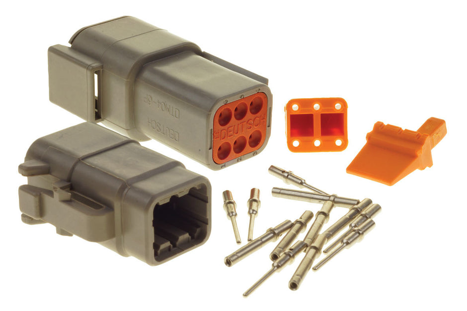 Raceworks Deutsch DTM 6-Way Connector Kit CPS-121