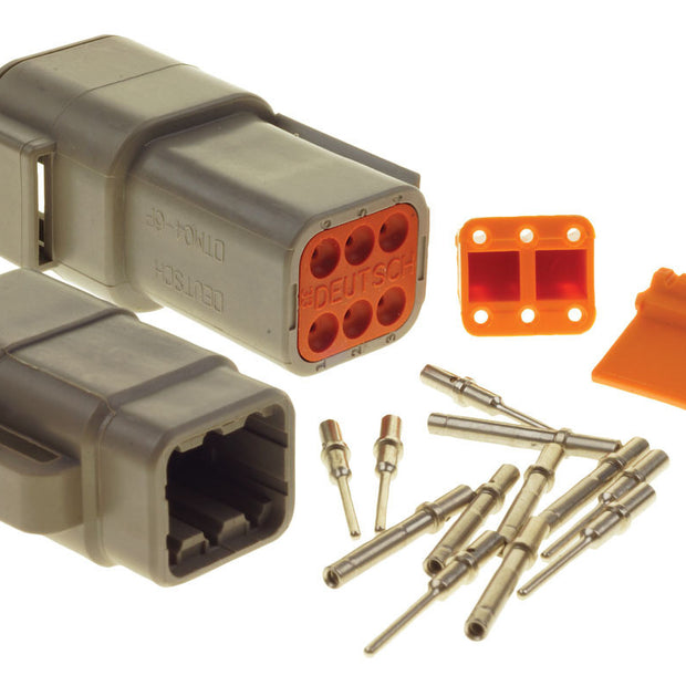 Raceworks Deutsch DTM 6-Way Connector Kit CPS-121