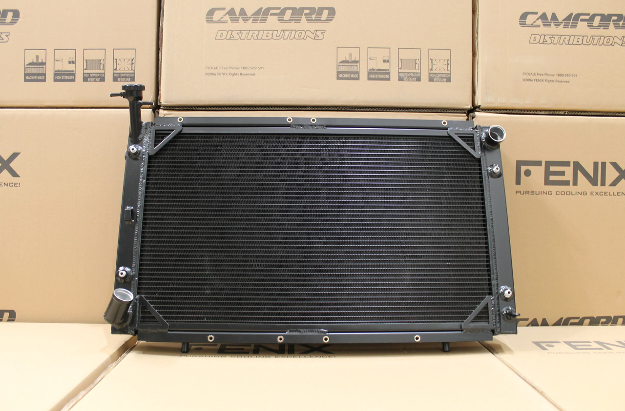 Nissan GQ Patrol Diesel Full Alloy Performance Radiator - Black
